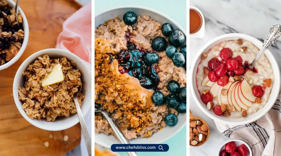 fall oatmeal recipes​