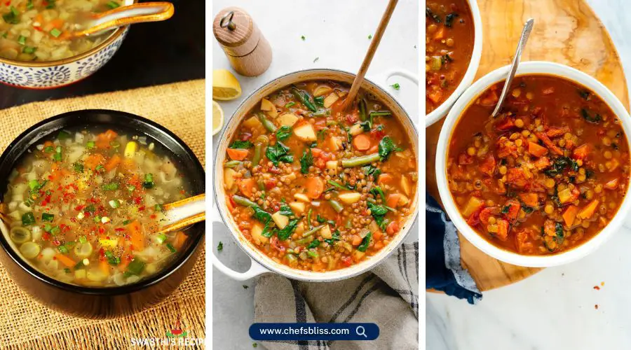 fall vegetarian soup recipes ​