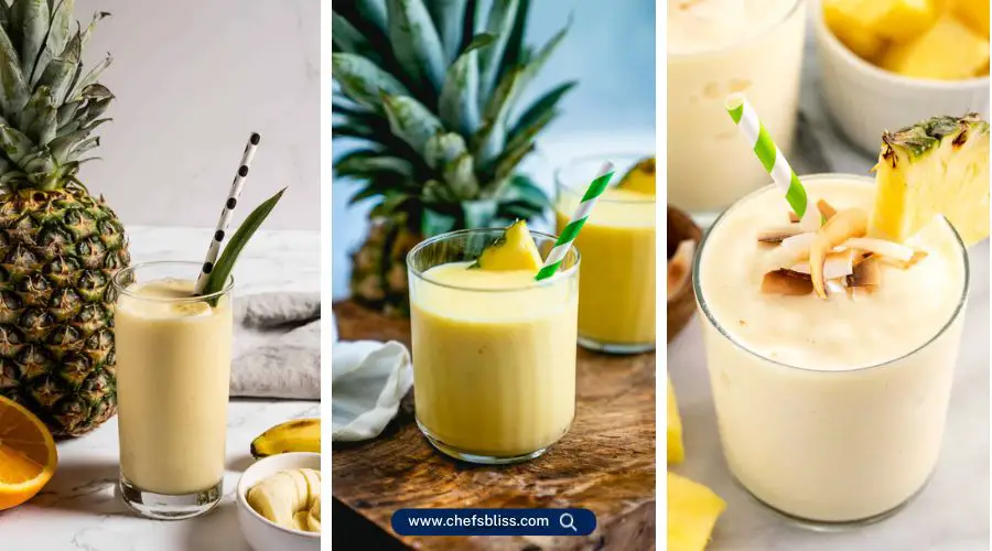 vitamix pineapple smoothie recipes