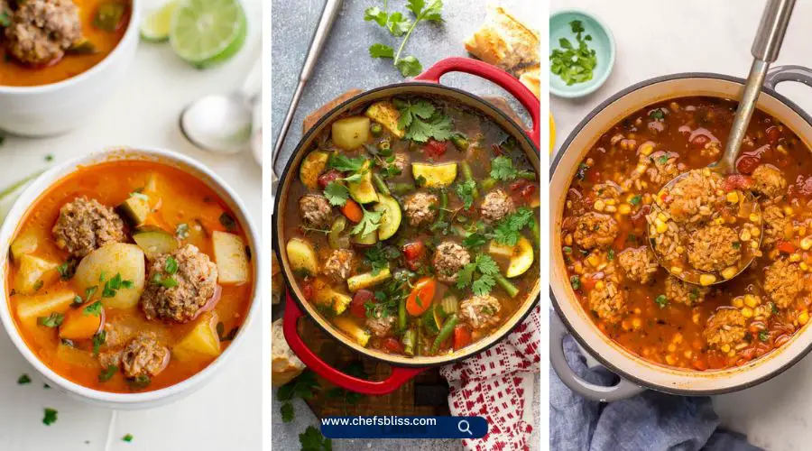 albondigas soup recipes