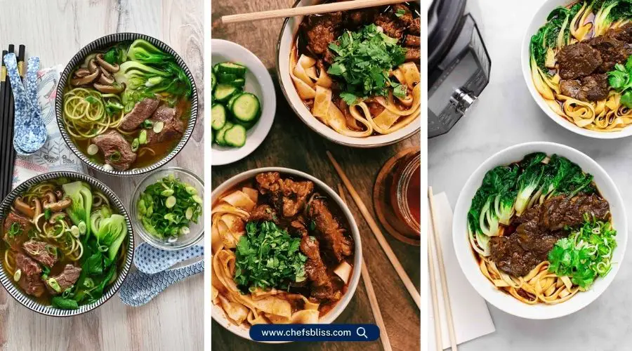 beef noodle soup recipes