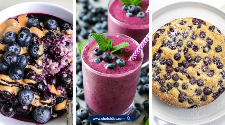 blueberry recipes