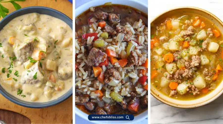 bratwurst soup recipes