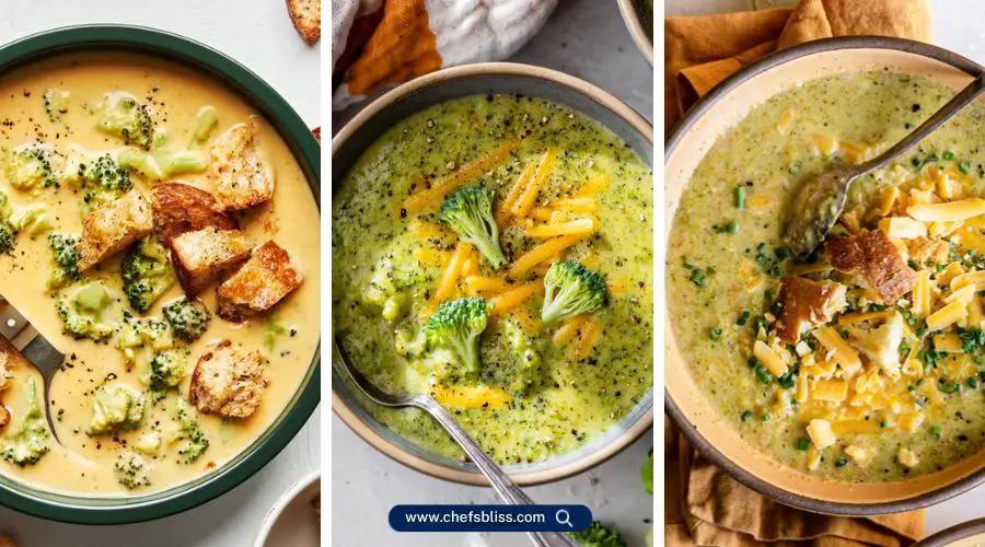 broccoli cheddar soup recipes