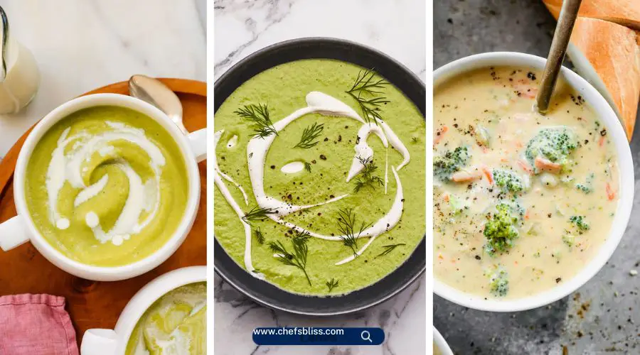 brocolli soup recipes