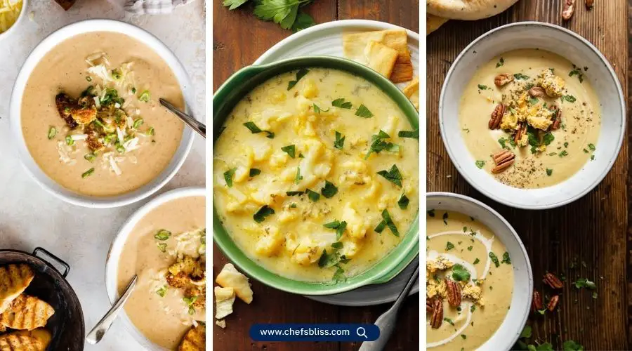 cauliflower cheese soup recipes