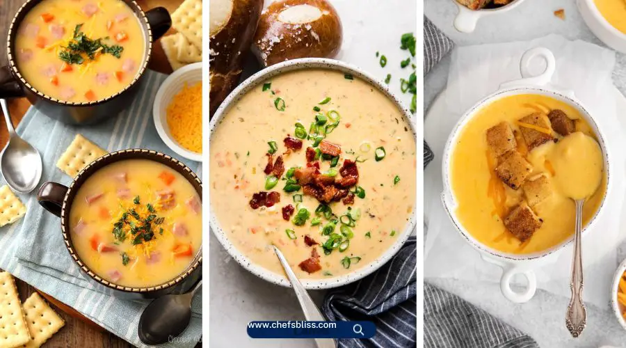 cheddar cheese soup recipes