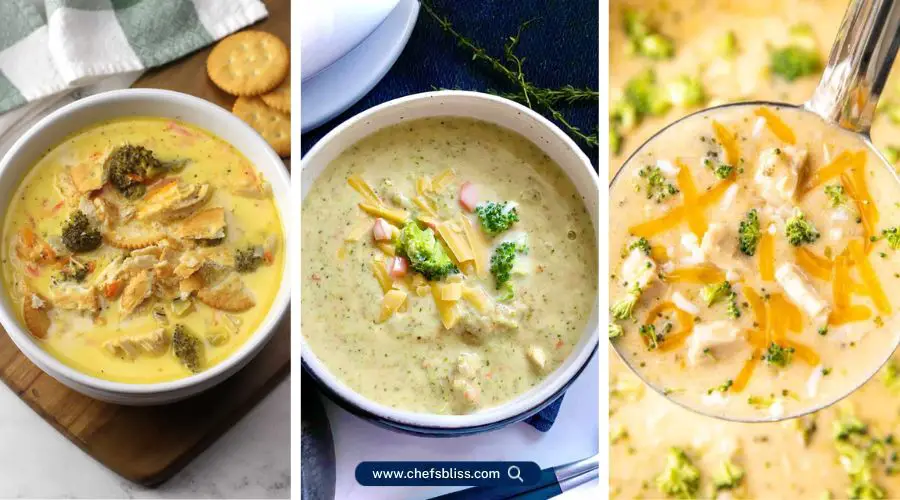 chicken broccoli cheese soup recipes