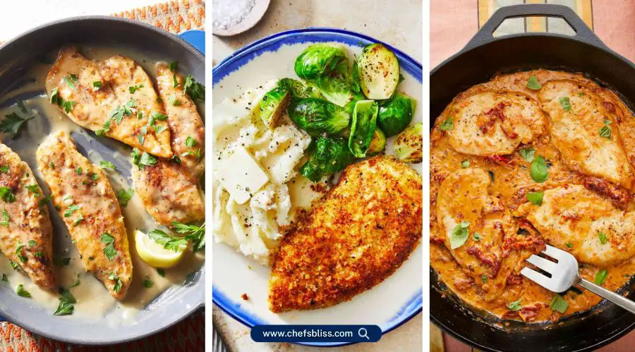 chicken cutlet dinner recipes