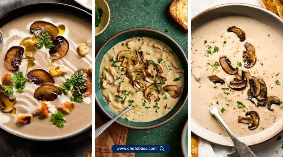 creamy mushroom soup recipes