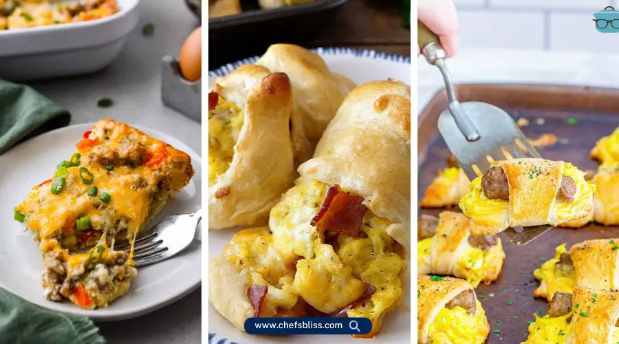 crescent roll breakfast recipes