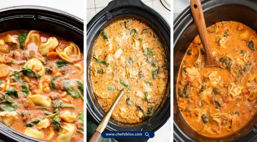 crockpot tortellini soup recipes