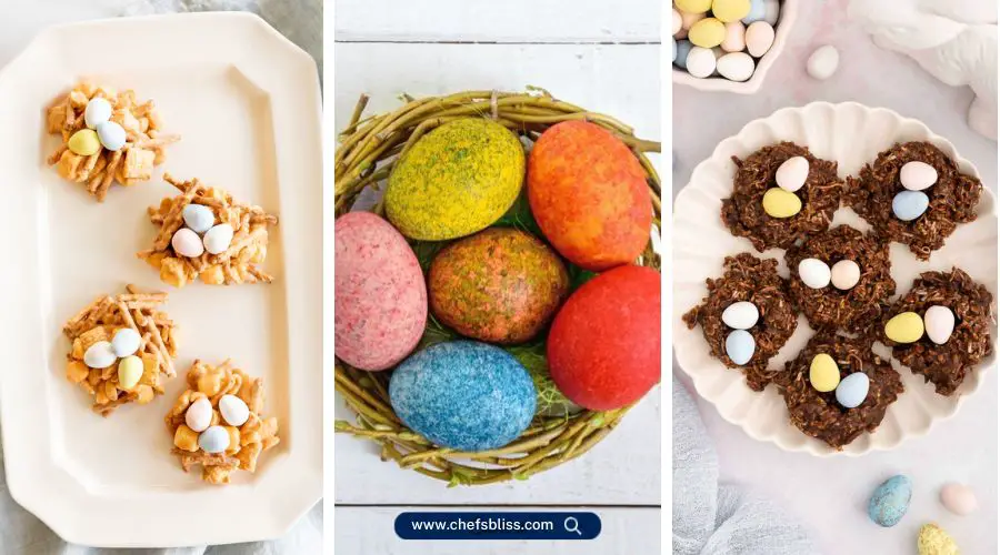 easter bird nest recipes