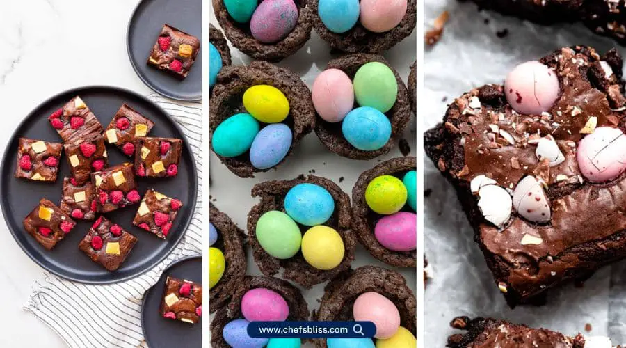 easter egg brownie recipes