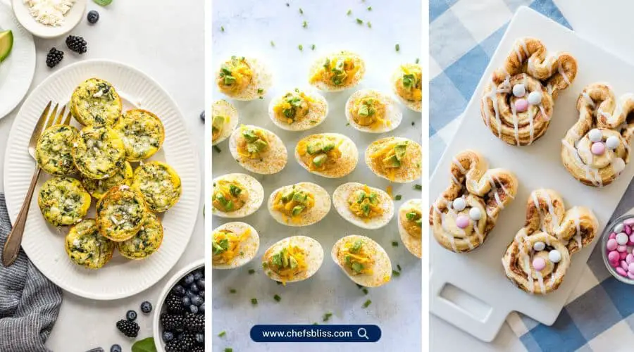 easter egg brunch recipes