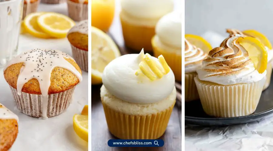 easter lemon cupcake recipes