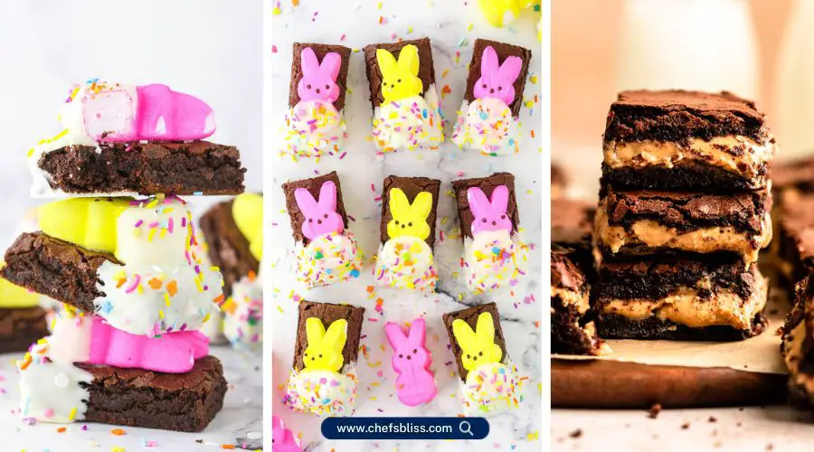 easter peep brownie recipes