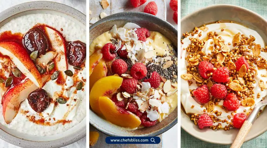 fibre breakfast recipes