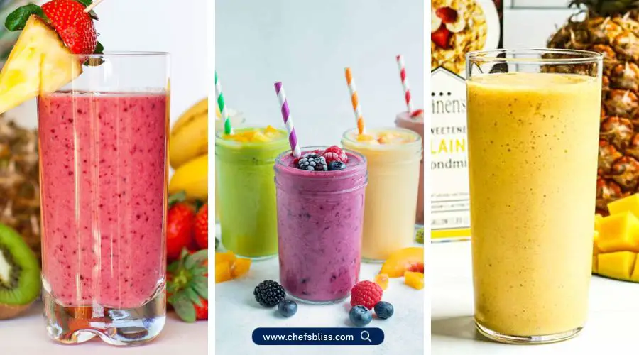 fruit smoothie recipes