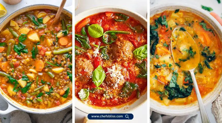 high protein vegetarian soup recipes