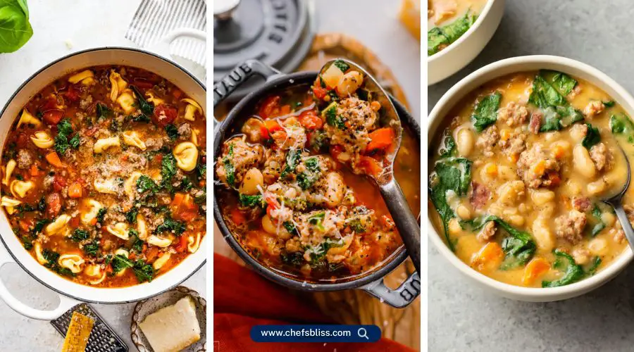 italian sausage soup recipes