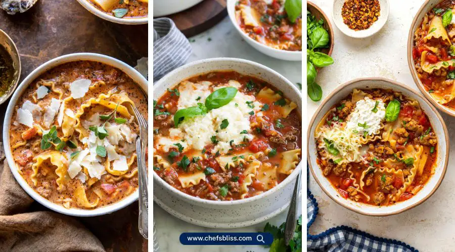 lasagna soup recipes