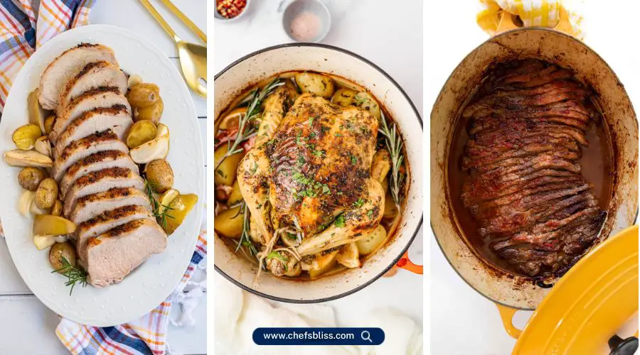 le creuset dutch oven roast recipes