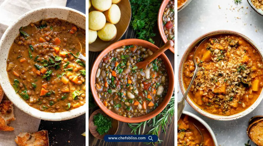 lentil soup recipes