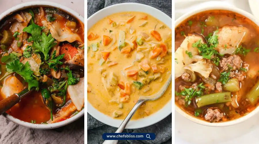 low carb vegetable soup recipes