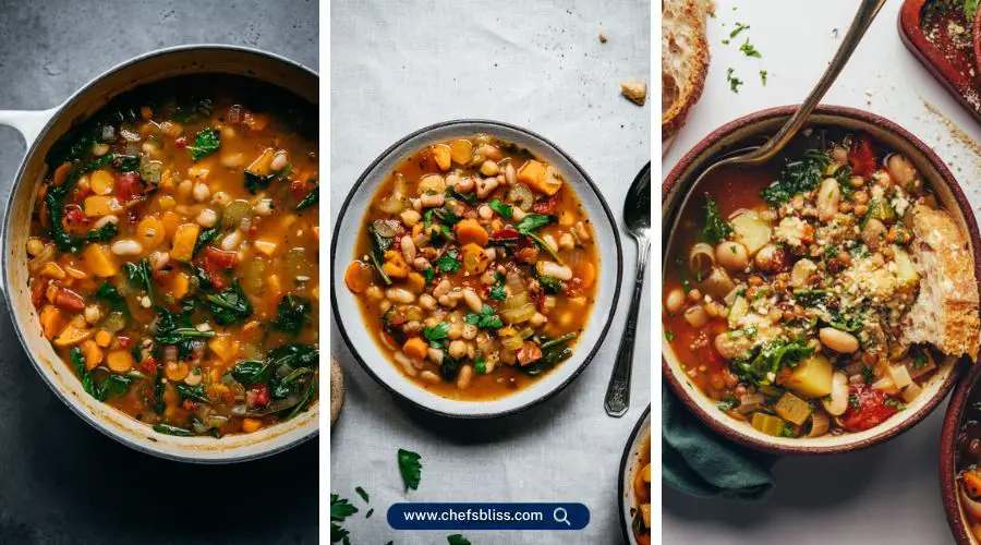 meatless bean soup recipes