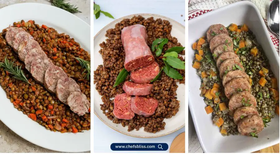 new years italian lentil cotechino recipes