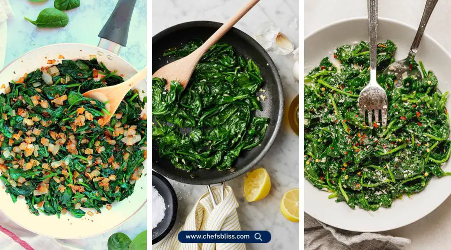 new years spinach recipes