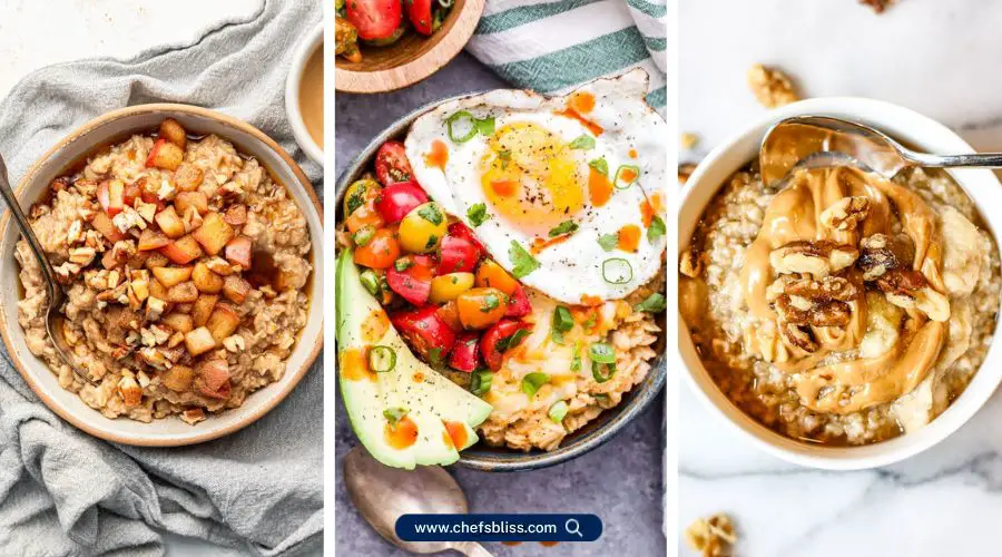 oatmeal lunch recipes