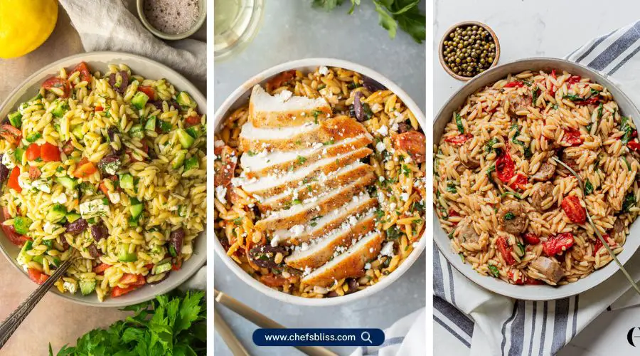 orzo lunch recipes