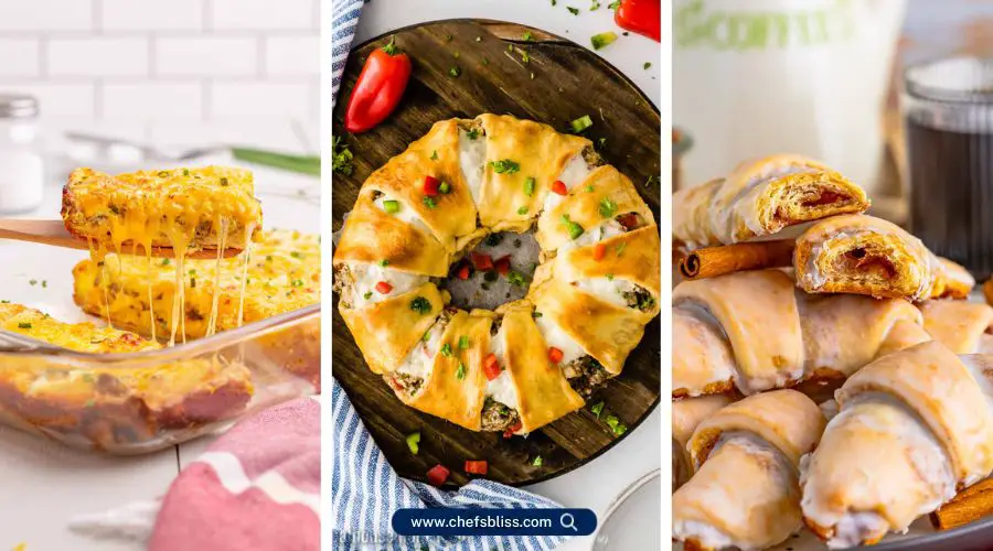 pillsbury crescent roll breakfast recipes