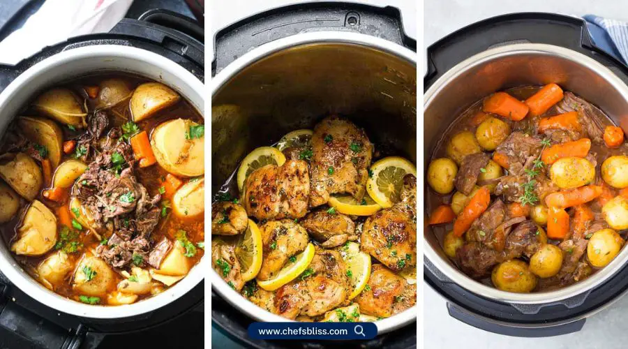 pressure cooker dinner recipes