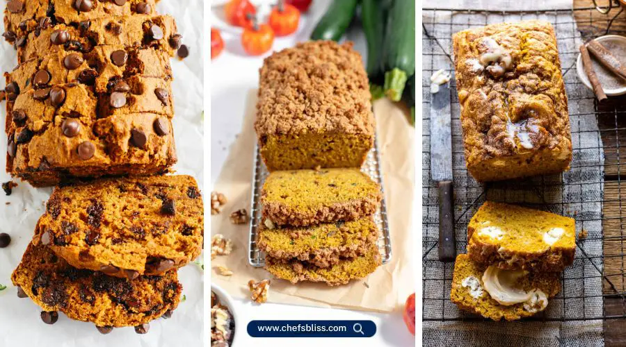 pumpkin zucchini bread recipes