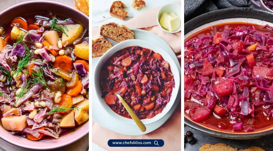 red cabbage soup recipes