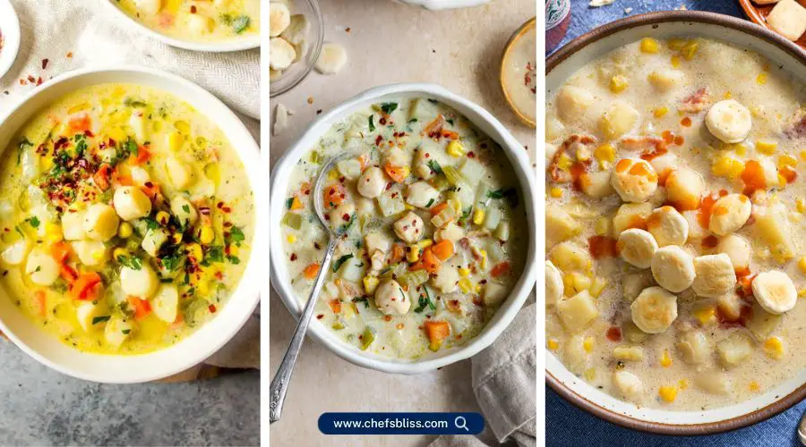 scallop soup recipes