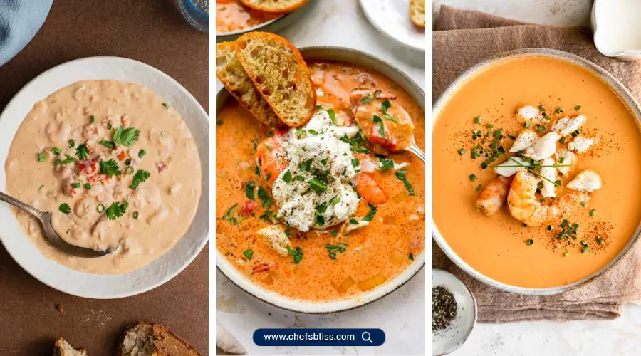 shrimp crab bisque soup recipes