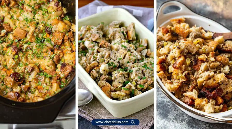 slow cooker bread stuffing recipes