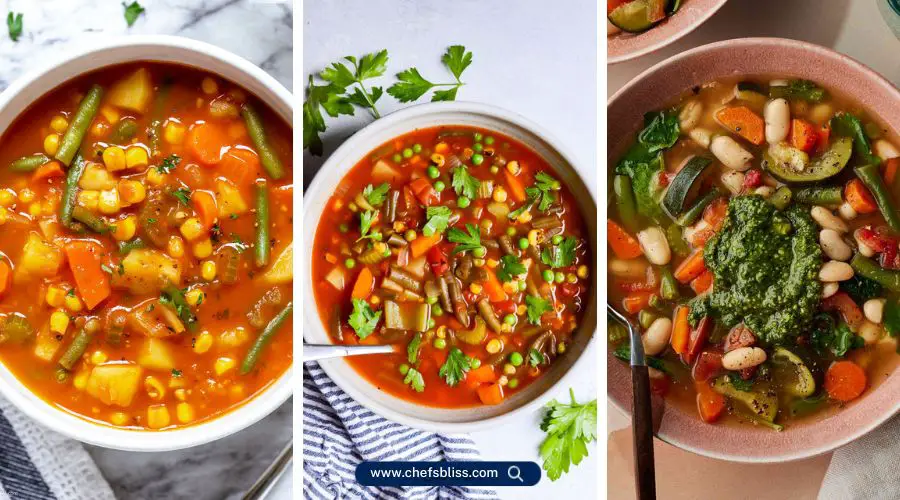 slow cooker vegetable soup recipes