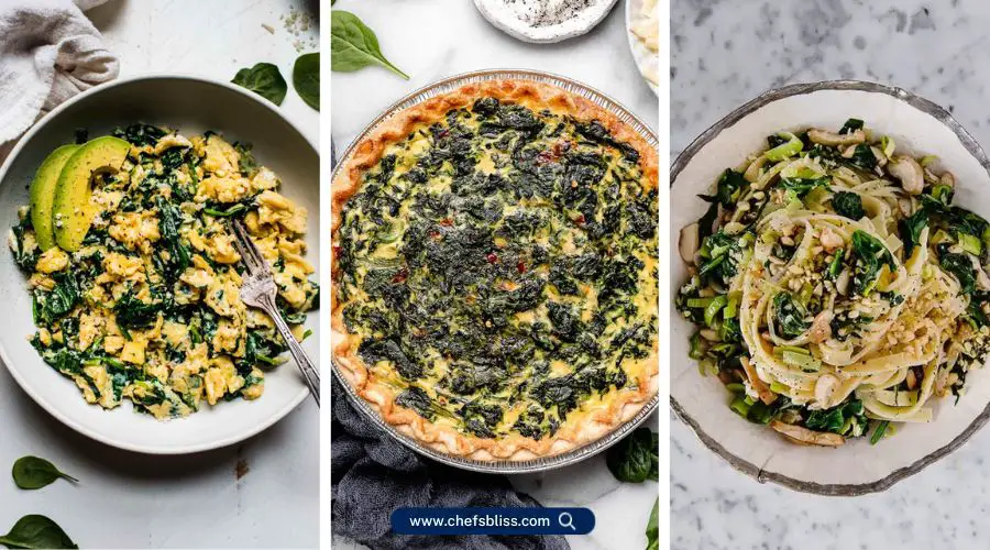 spinach lunch recipes