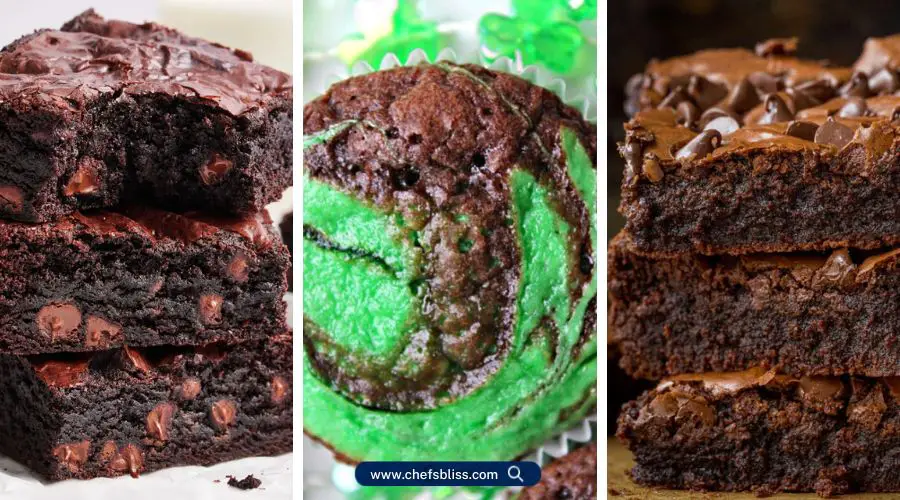 st patrick's day brownie recipes