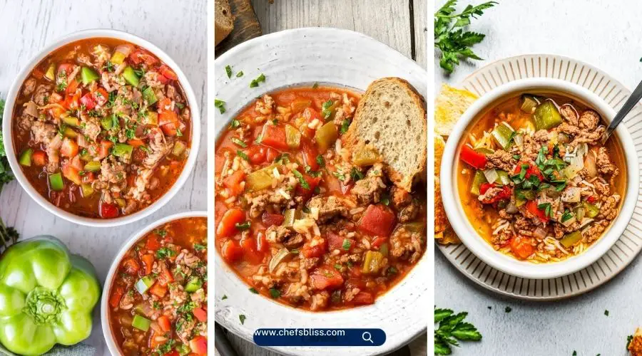 stuffed pepper soup recipes