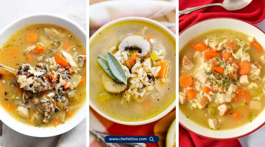 turkey rice soup recipes