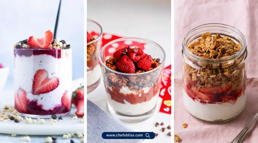 valentine's day breakfast parfait recipes