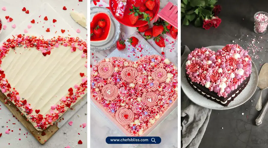 valentine's day heart shaped cake recipes