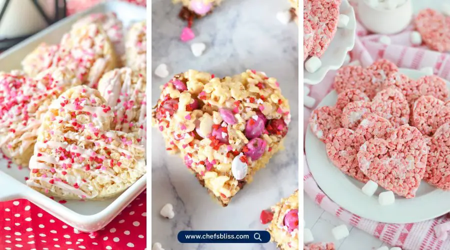 valentine's day rice crispy treats recipes