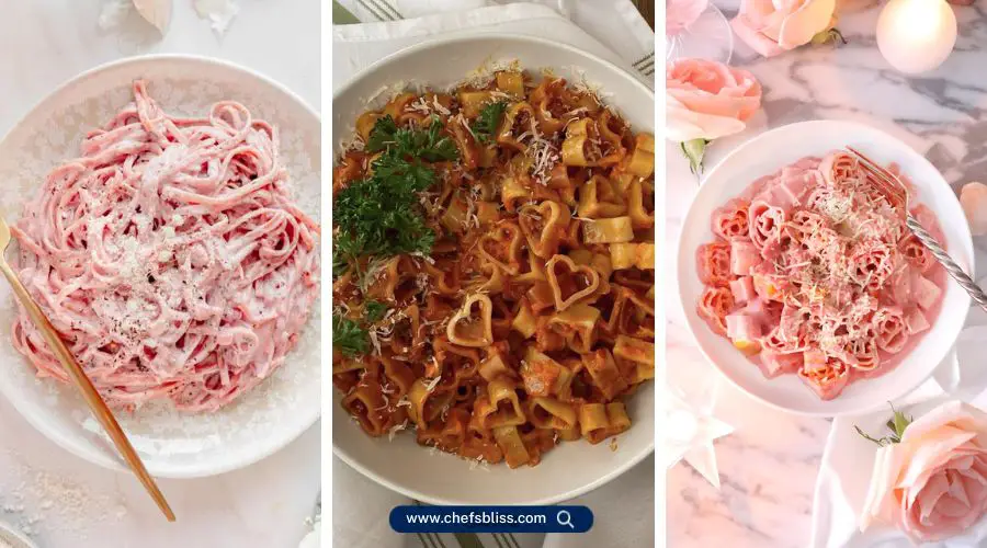 valentine's day shaped pasta recipes